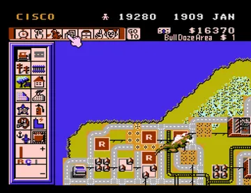 SimCity (USA) (Proto) screen shot game playing